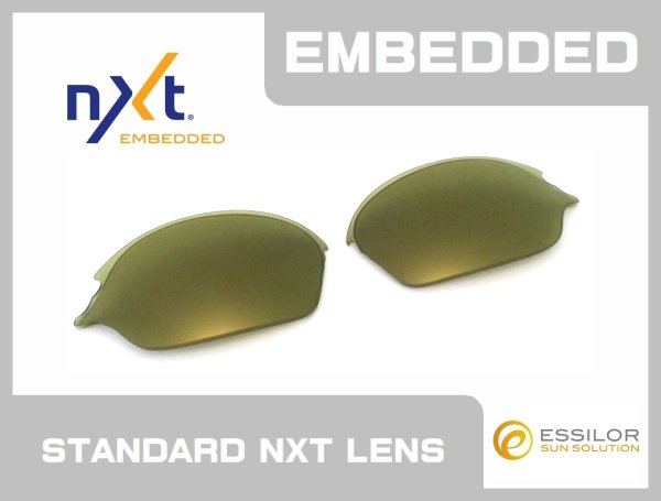 Photo1: ROMEO2 - Green / Gold - NXT® EMBEDDED Non-Polarized