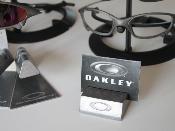 Photo4: Used / Oakley POP Card Metal Display stand