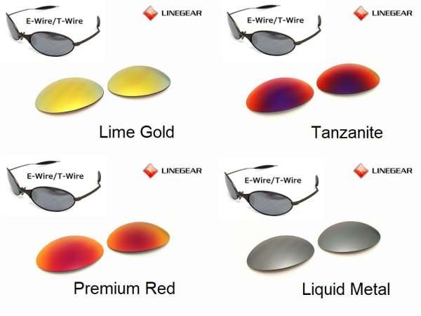 Photo2: E-WIRE / T-WIRE Non-Polarized Lenses