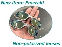 Emerald - Non-polarized Lenses. Please select the frame to be cut from the dropdown menu.