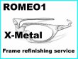 Photo1: Romeo1 - X-metal frame refinishing service (1)