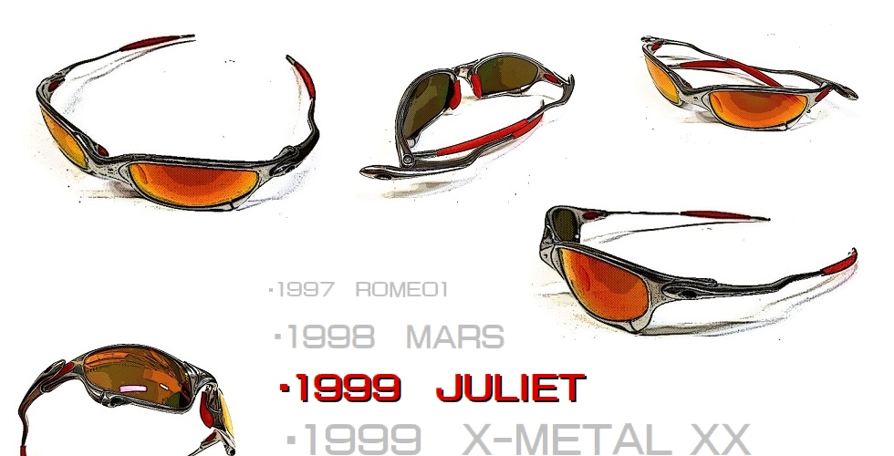 Replacement lenses, rubber parts and tune up for Oakley X-Metal series:  Romeo 1, Mars, Juliet, XX X-Metal, Penny, Romeo 2, X-squared as well as  Badman & Madman by LINEGEAR Japan
