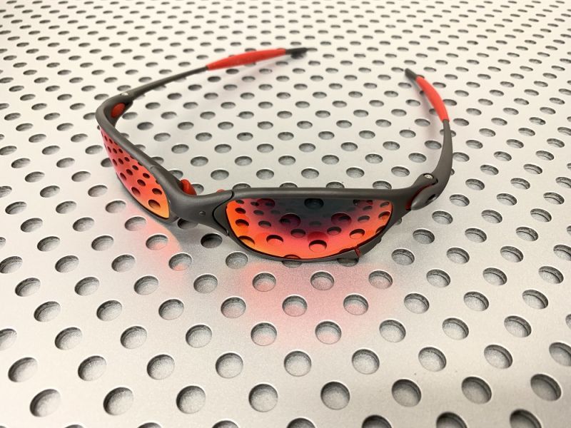 LINEGEAR HD Red Mirror - Non Polarized Lens for Oakley Juliet *Prizm  [JU-HD-RM]